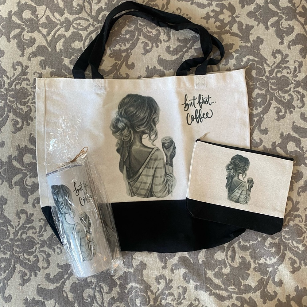 “But First Coffee” Gift Set